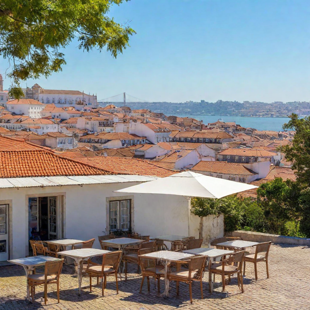 Cafés in Lisbon with Secret Rooftops for Digital Nomads